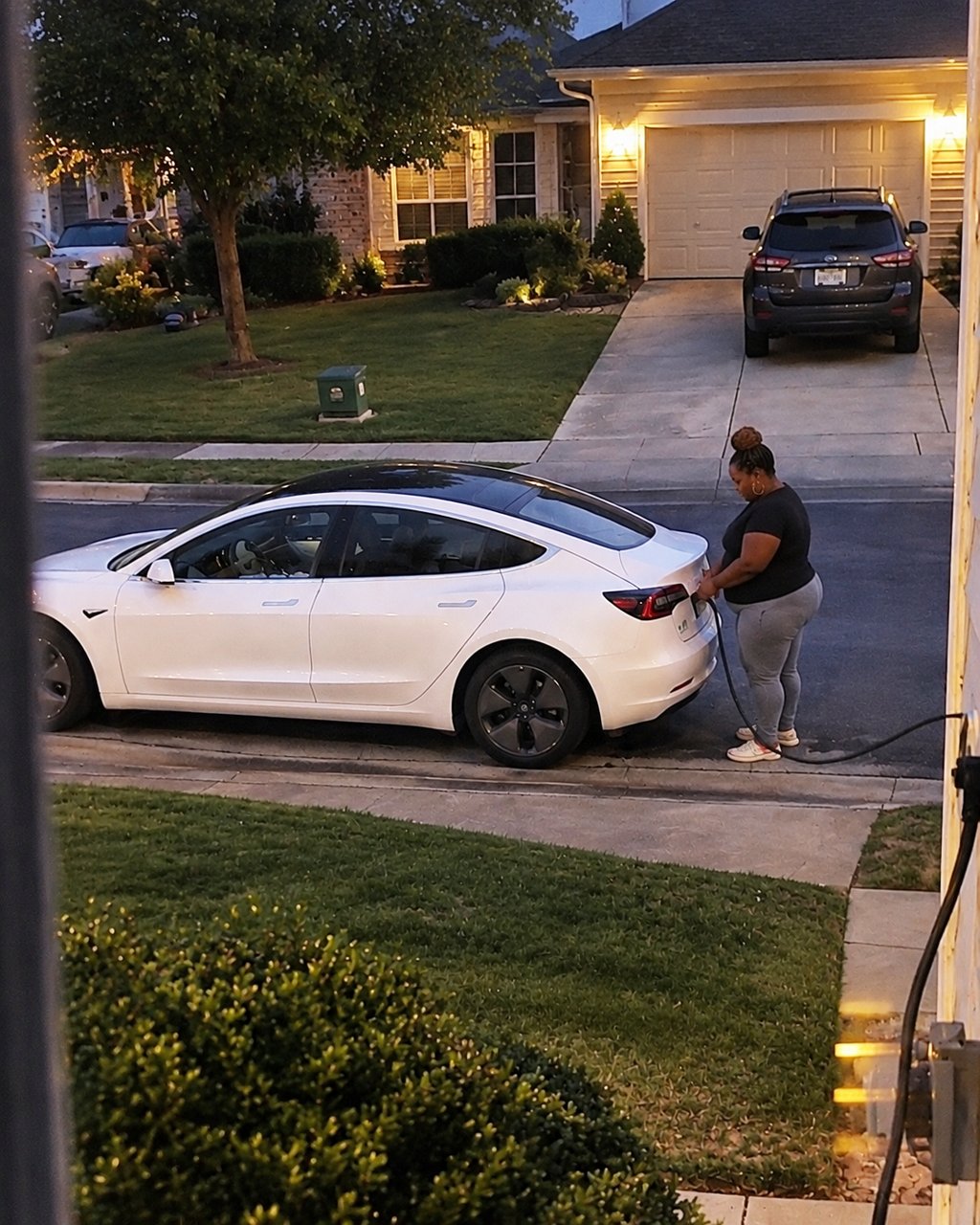 My neighbor secretly charged her electric car from my house every night and refused to pay my electricity bill — instead of calling the police, I came up with something even better.