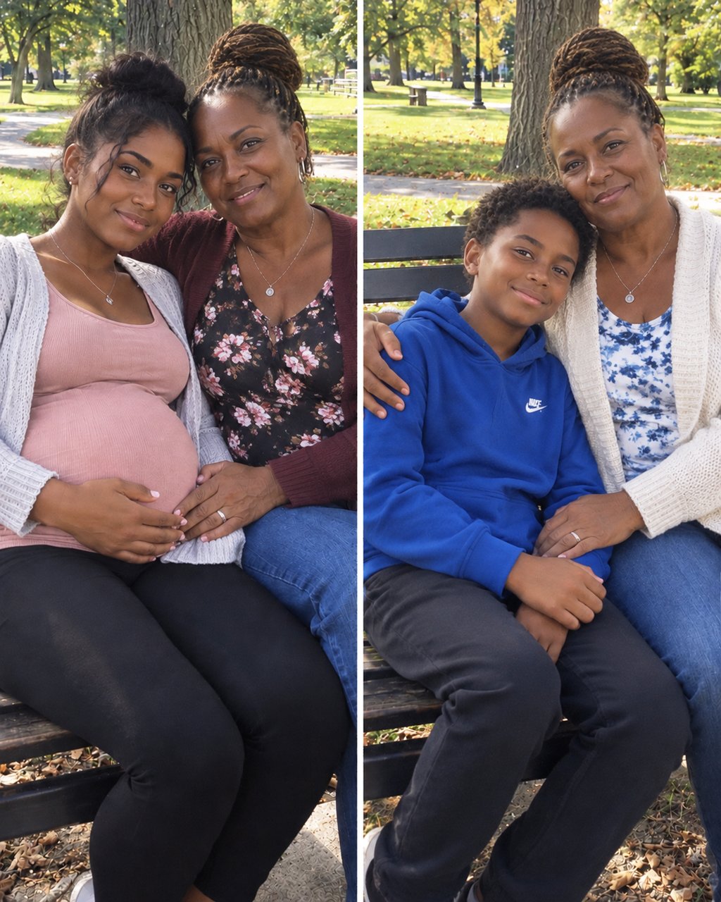 My 18-year-old daughter d*ed giving birth, and I raised her son alone because no one knew who the father was — 10 years later, a strange woman at her grave said, "I made your daughter a promise.