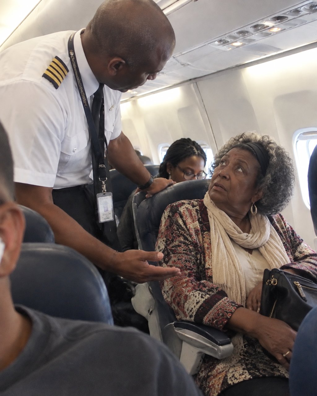 My grandmother refused the first-class ticket I bought her and flew economy — I was upset until a pilot came looking for her.