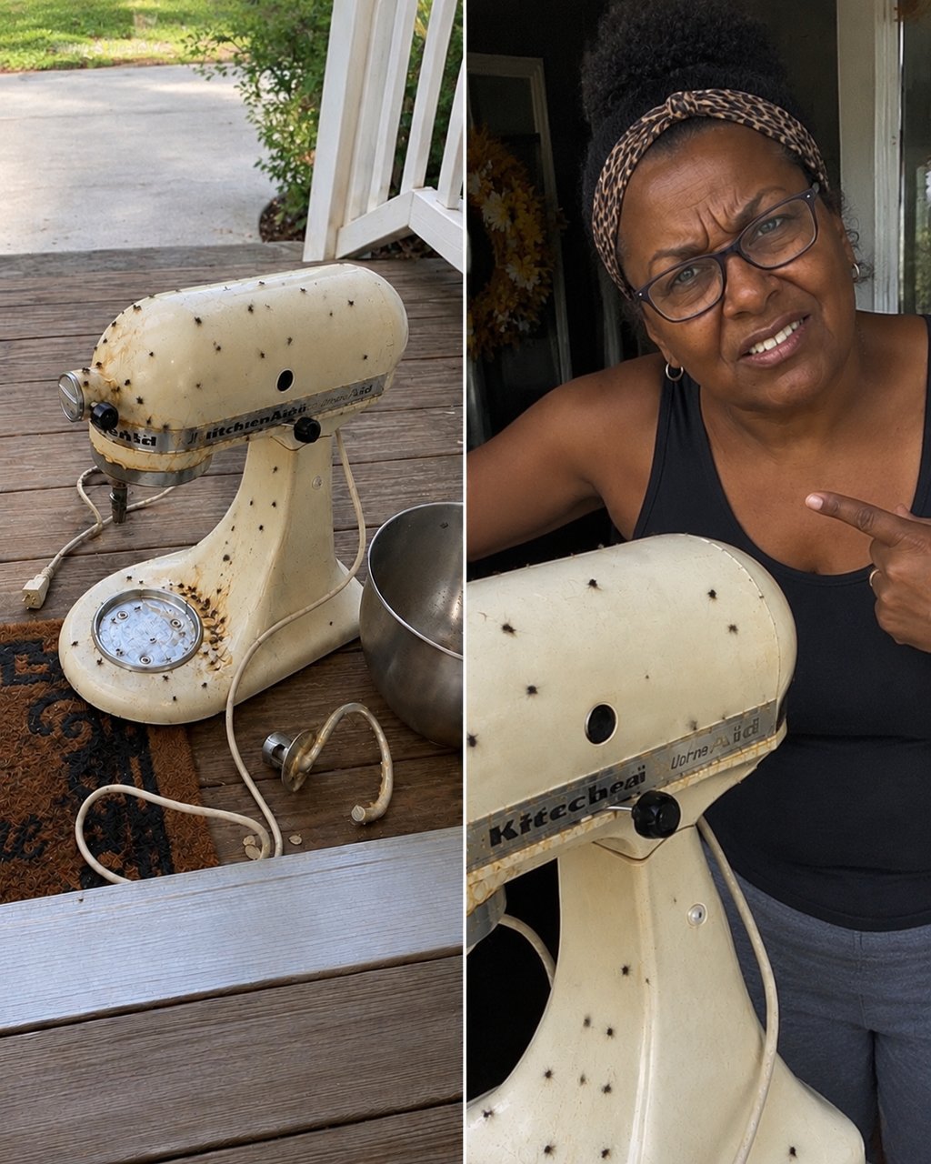 My Neighbor Talked Me Into Lending Her My Late Mom's Mixer — When She Broke It, Didn't Even Bother to Wash It, and Dumped It on My Porch, I Decided She Needed a Lesson