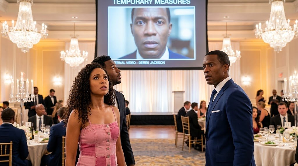 At my wife's thirty-seventh birthday party in Atlanta, she linked arms with her ex-boyfriend, looked straight at me, and said six words that made nearly sixty people stop talking.