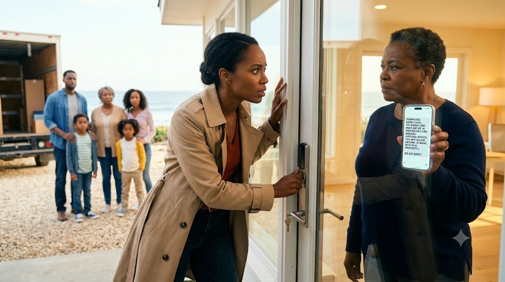 Before the sun came up, my daughter-in-law arrived at my vacation home with a moving truck, her mother, her sister, my grandchildren, and enough furniture to make it clear they were not coming for a short visit.