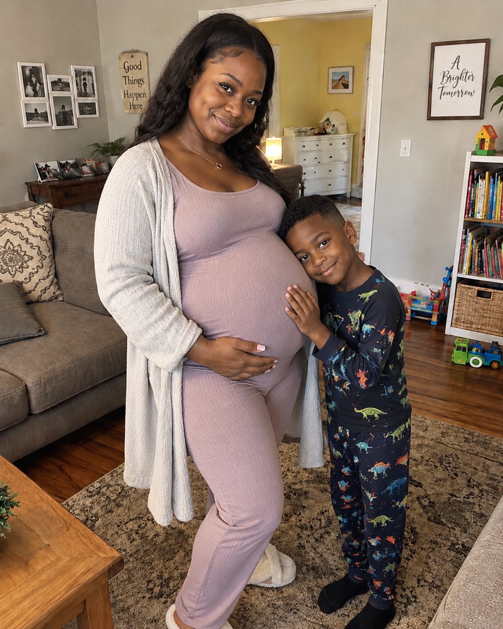 I lost my baby during childbirth—then my 8-year-old son whispered, "Mom, she's not gone.