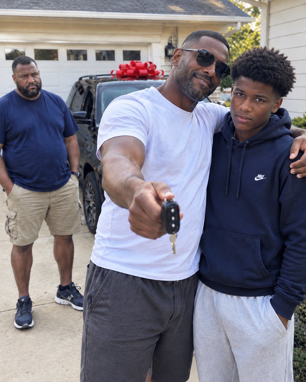 My biological father gave me a car for my 17th birthday, then told my stepdad, "now he knows who his real father is." — I wanted to humiliate him back, but then I came up with a lesson the whole family would remember.