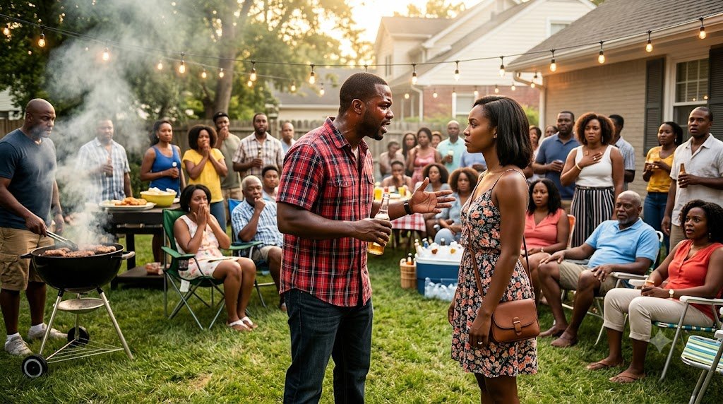 My spouse shouted in the presence of 36 guests: "You've never been a good wife.