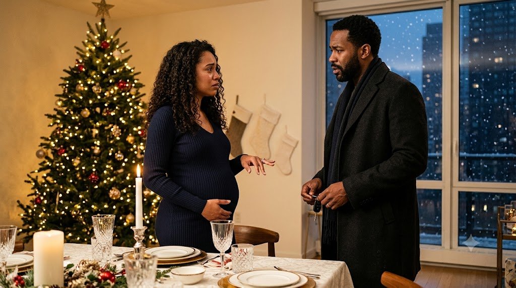 "Go spend Christmas with her," his pregnant wife said quietly—but by the next morning, she had vanished, leaving behind only silence and one question he never expected to face.
