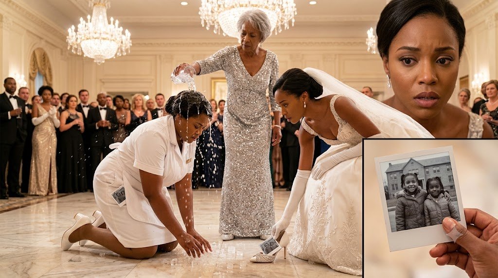 My future mother-in-law threw a full glass of ice water over a waitress in the middle of my wedding reception, then called her "trash" in front of nearly four hundred guests.