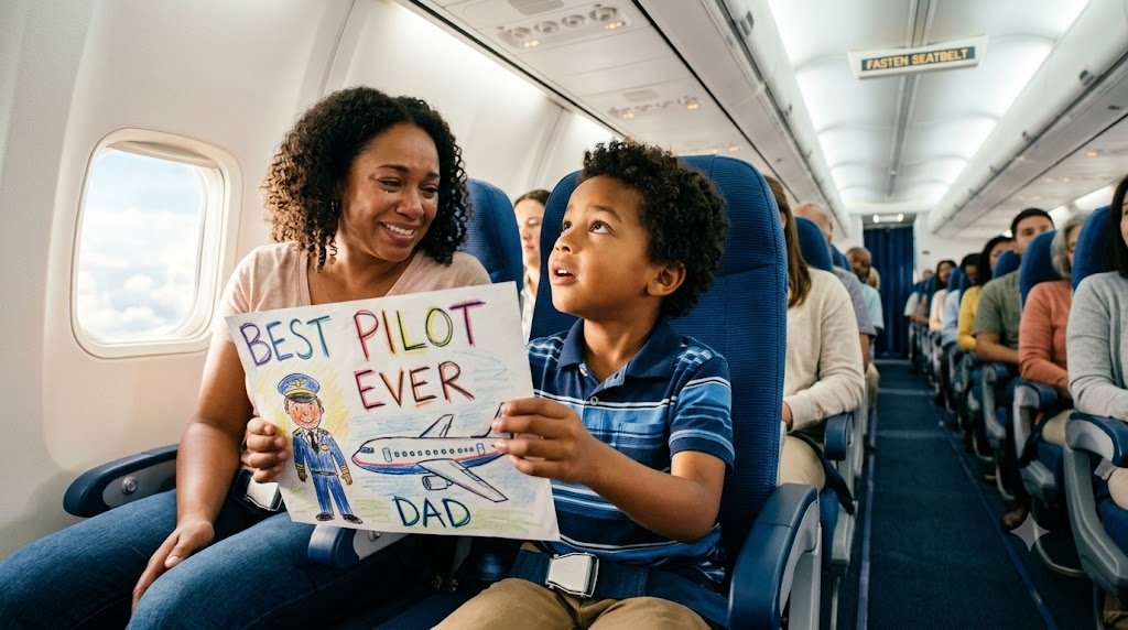 My husband, Luca, had been flying commercial aircraft for almost nine years, yet somehow, our seven-year-old son, Leo, had never once been a passenger on a flight his dad was actually piloting.