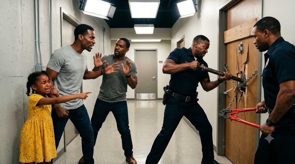 Marcus: Who put this heavy padlock on the basement door?