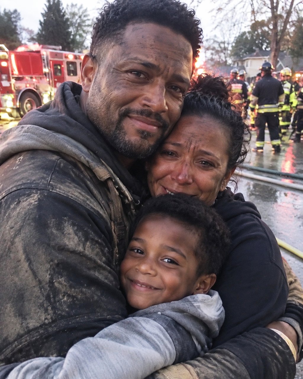 I saved a mother and her child from a fire and got fired — what I saw on my doorstep the next morning made me burst into tears.