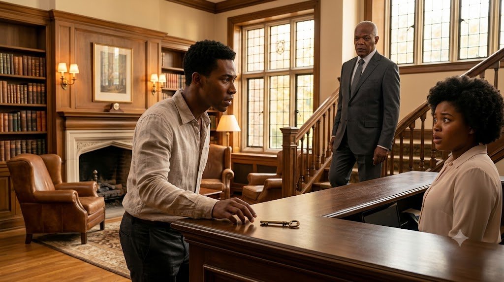 MY FATHER'S LAST KEY LED ME TO A MANSION—THEN THE OWNER SAID, "HE LIED ABOUT WHO HE WAS."
