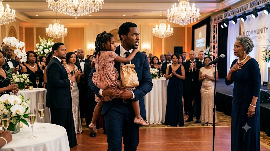 "During His Mother's Extravagant Birthday Gala, a Billionaire Discovered His Hungry Daughter Searching Through the Trash for Bread.