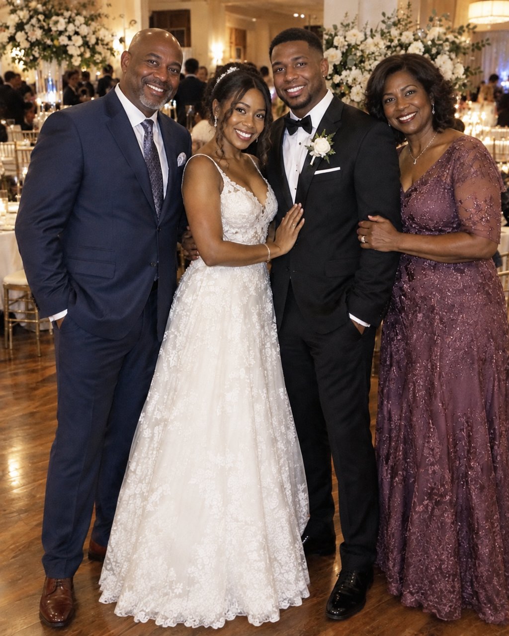 At our daughter's wedding, my husband raised his glass and announced he was leaving me after 32 years of marriage — what my daughter did next left the entire reception stunned.