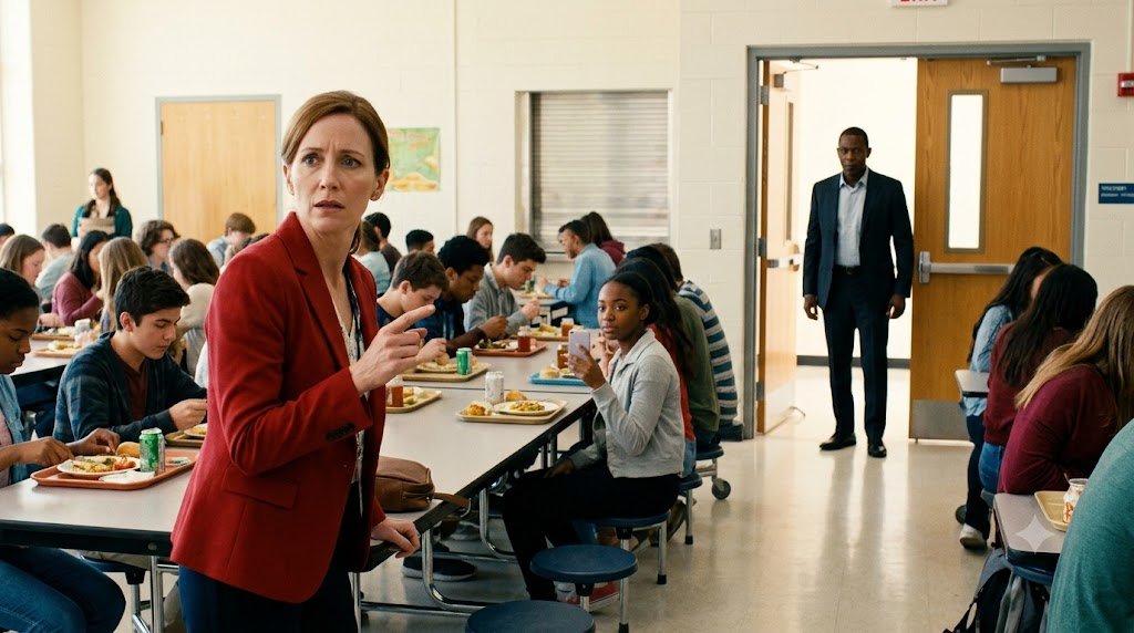 "Maybe you'll learn where you're supposed to sit."
