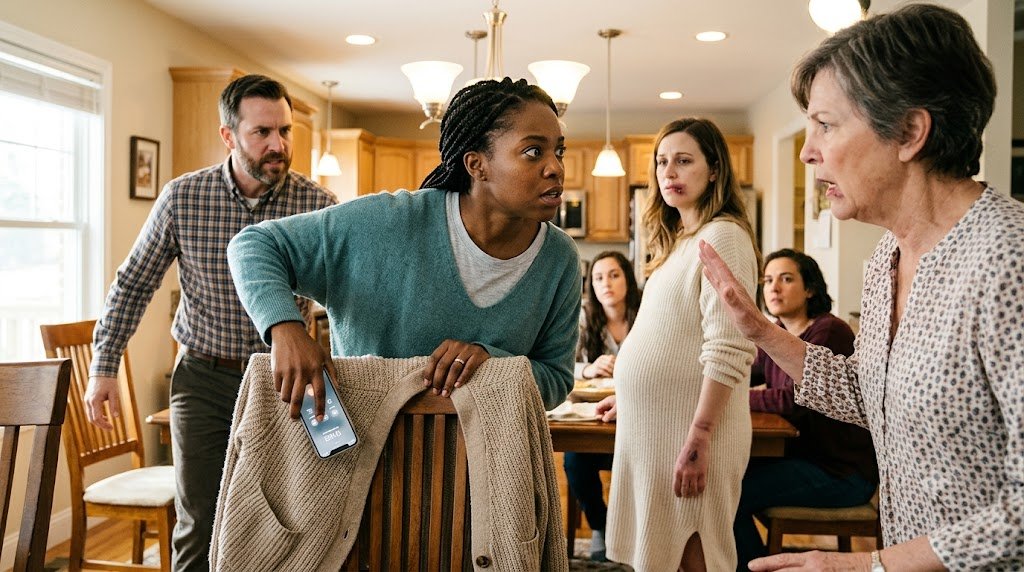 My husband forced my pregnant face toward the toilet while his mother held my bruised arms because I vomited before serving breakfast.