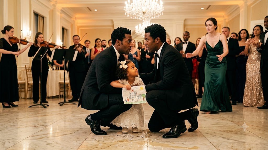 The little girl came running across the wedding ballroom as if she had spent her entire life waiting to find me.