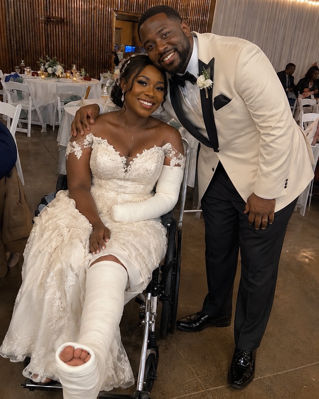 My wedding night felt perfect until my new husband whispered, "If you knew what I really did, you wouldn't be wearing that ring" — the next morning, I found something in his tuxedo pocket that made me scream.