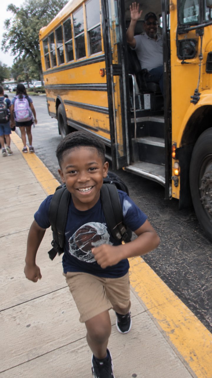 My son's bus driver said four words before driving away — minutes later, I called the police.