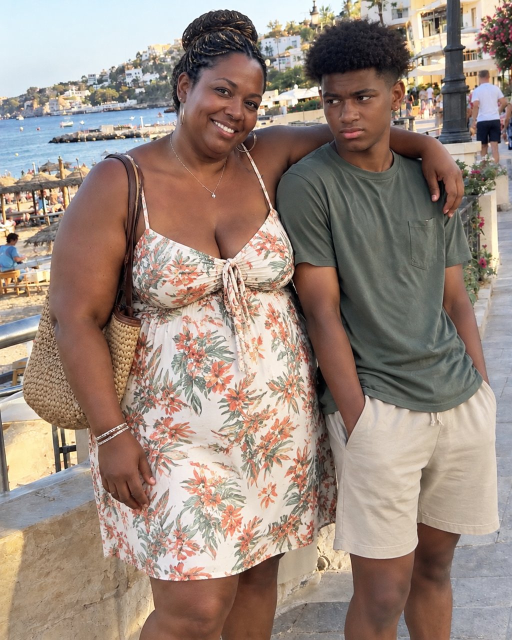 "I don't want a picture with mom when she looks like that," that's what my teenage son said when I asked him for one photo together — I was too exhausted to argue, but what my husband did next made him instantly regret it.