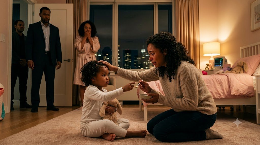 "As the four-year-old refuses to survive another day, a stranger with nothing left to lose steps into the penthouse and sings a melody that changes everything."