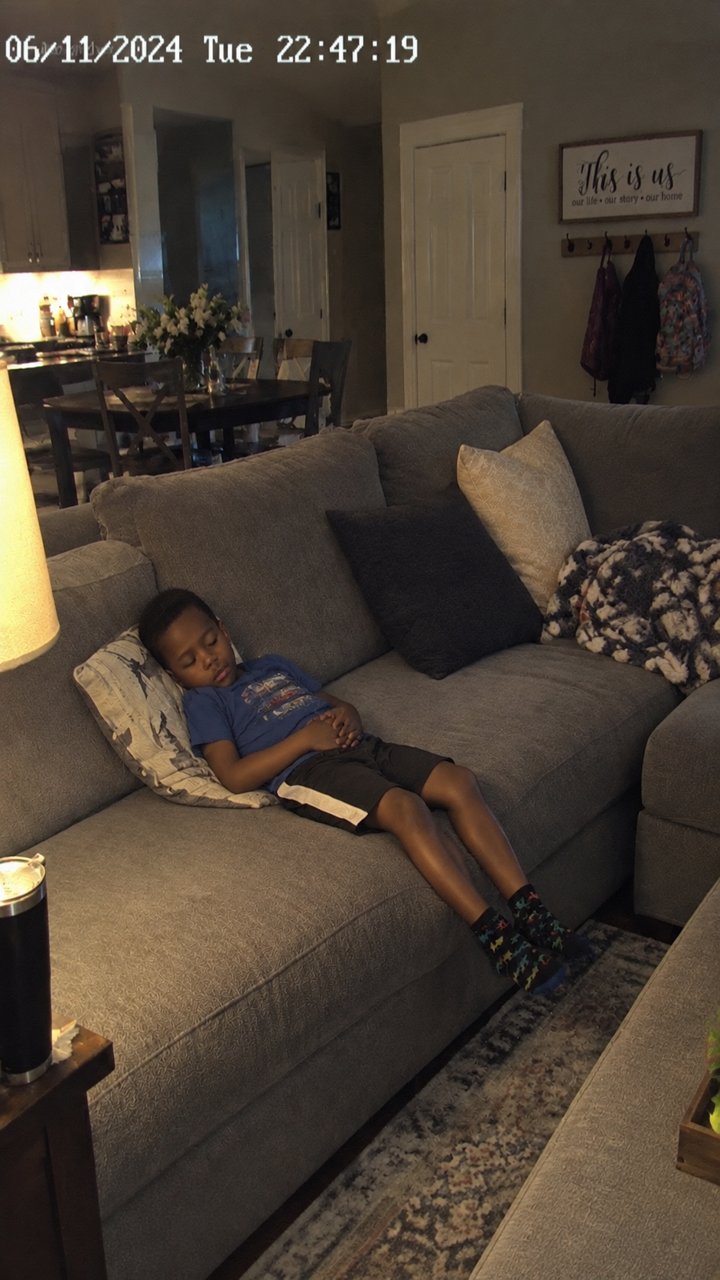 I came home from a work trip and my 7-year-old son said, "Don't go into my room." — of course I did.