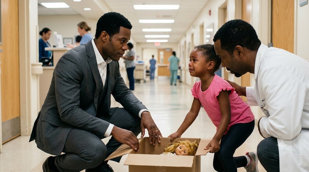 "Poor Girl Offers Her Box of Dolls to Save Her Mom — Then a Billionaire Breaks Down in Tears...