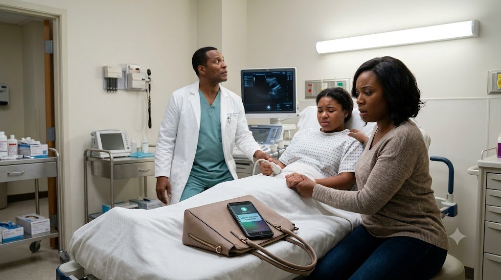 My husband claimed our daughter was faking her illness for attention, but when the doctor called social services, my daughter whispered six words that shattered my entire world.