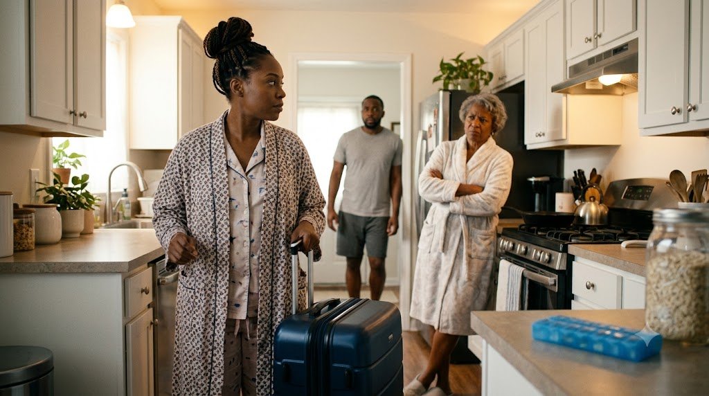 "My husband brought his mother unannounced and forced me to wake up at 4:40 AM to prepare her oatmeal and meds.