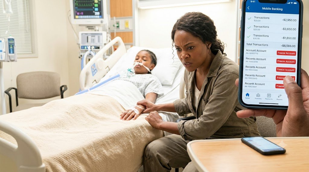 I came home unannounced, finding my daughter alone in the ICU fighting for her life.