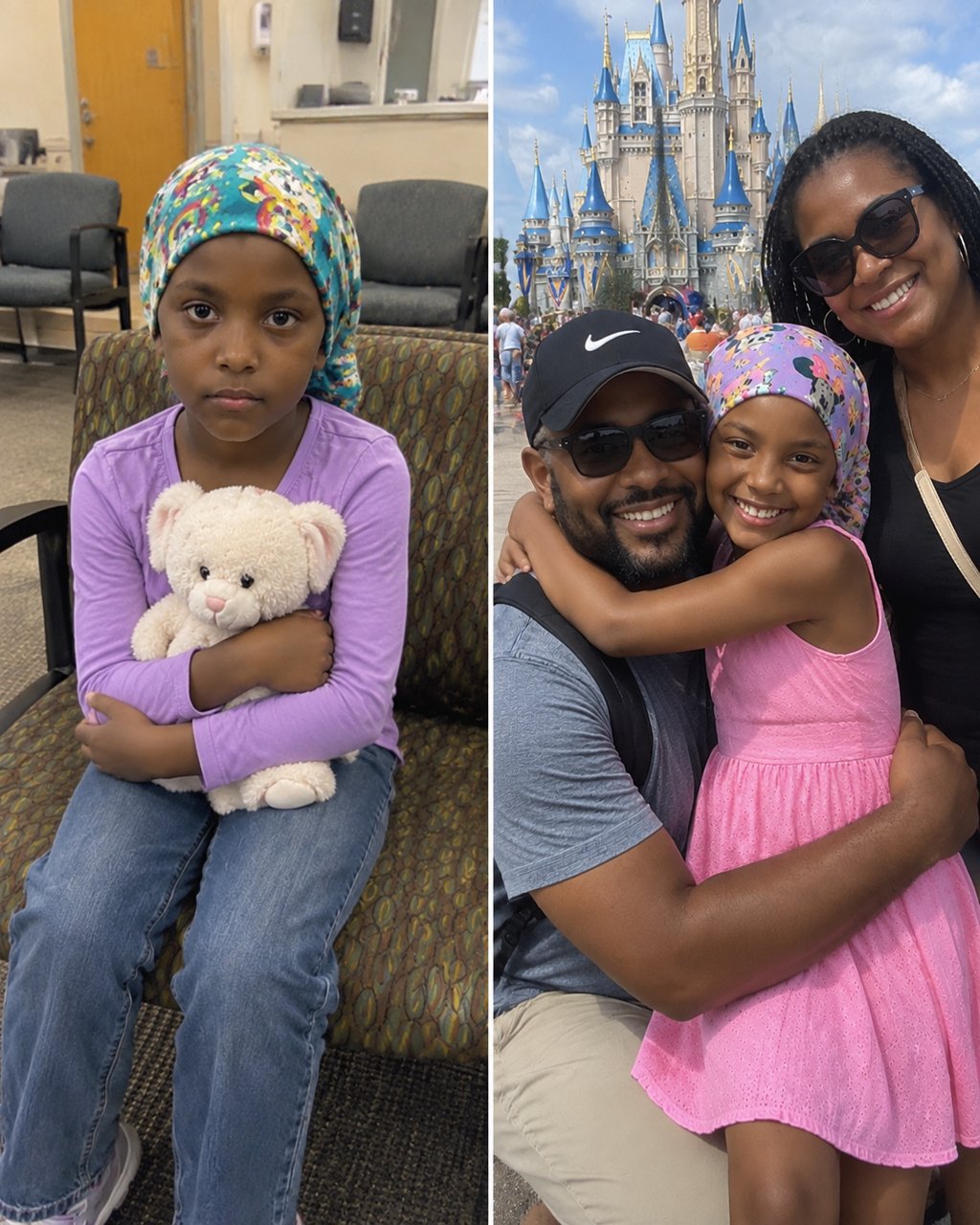 My husband and I took our daughter on the trip she had dreamed of as her final wish — on our last day, the manager stopped me and whispered, "There's one thing about this trip your husband never told you."