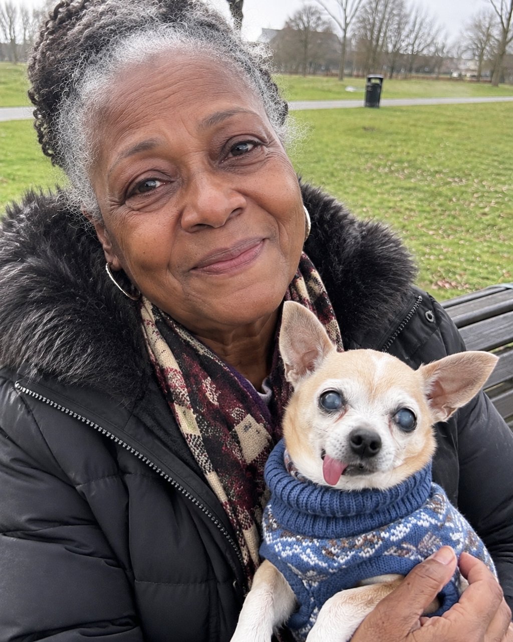 A cafe owner kicked me and my blind chihuahua out because I only ordered coffee — then a stranger asked him one question that made him go pale.