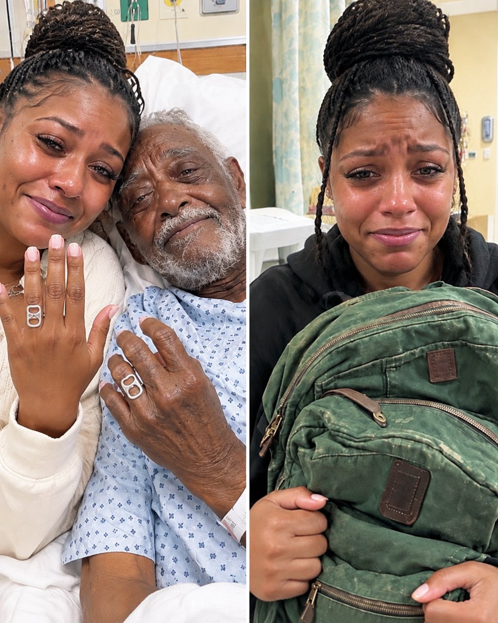 I married a stranger from a hospital waiting room so he wouldn't die alone — after our one-week marriage, his lawyer handed me his backpack, saying, "He wanted you to know the truth."