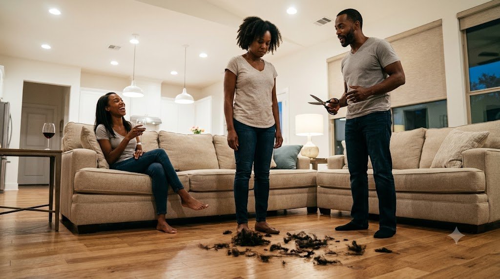 "My husband cut my hair in front of his mistress, and they both laughed as the strands fell to the floor.