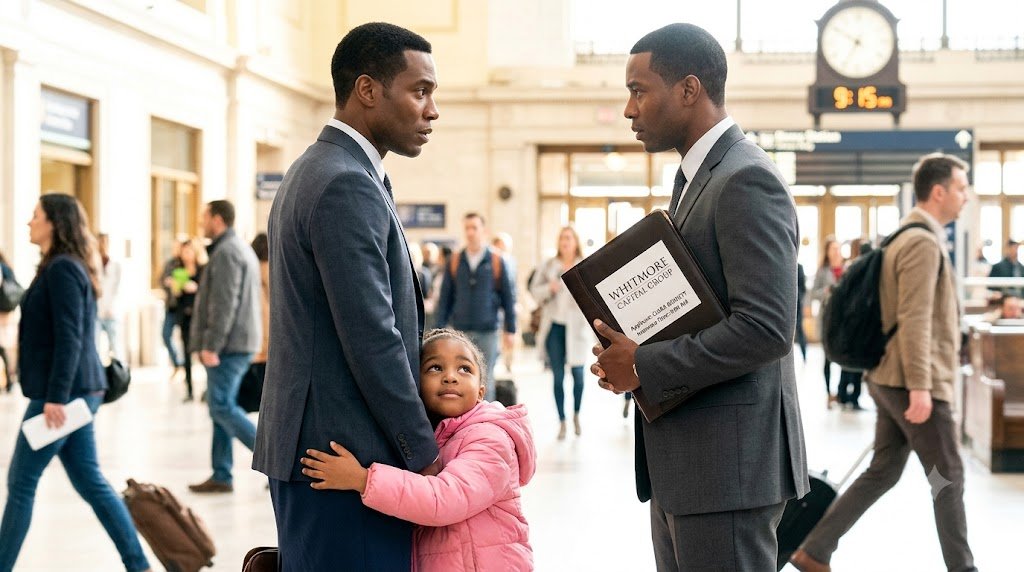 I sacrificed the most important job interview of my life because a terrified six-year-old girl grabbed my coat in a Chicago train station and begged me not to leave her.