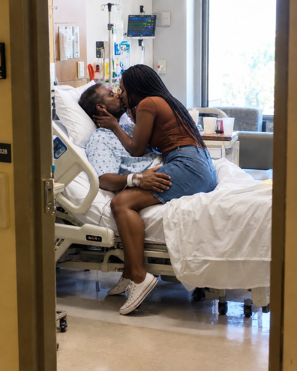 I donated my kidney to my seriously ill husband, and the next day his mistress showed up at the hospital and said, "Now we can finally be together without you" — but what I did next made them both scream.