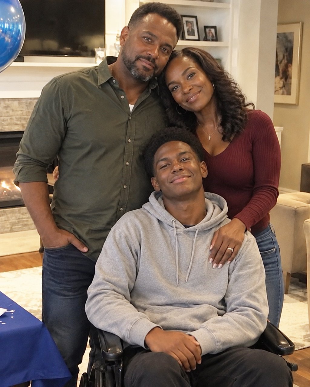 My son had been unable to walk since early childhood.