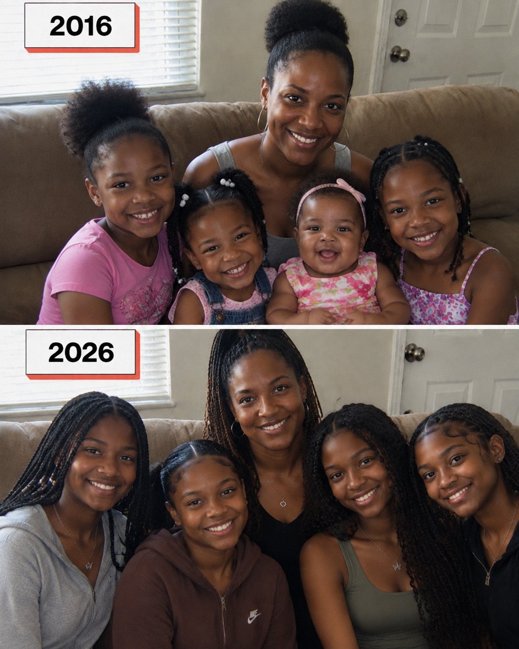 I adopted my best friend's four daughters as her final wish — 10 years later, flowers arrived with a note from her that made my knees tremble.