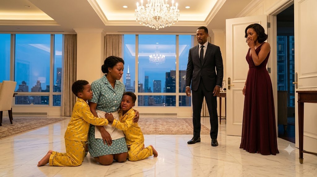 "The billionaire came home early—and froze when he heard his nearly mute son whisper one sentence no one was supposed to know.