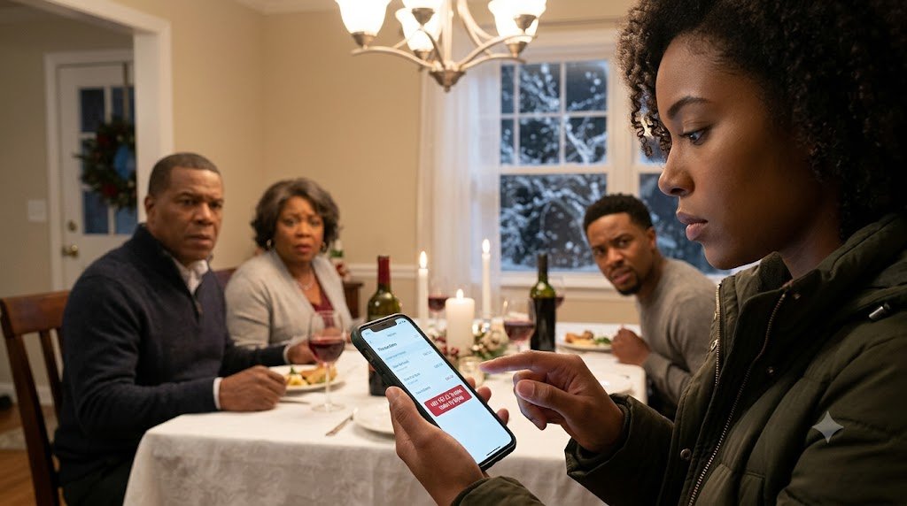 At our Christmas Eve dinner, my parents told me to move out.