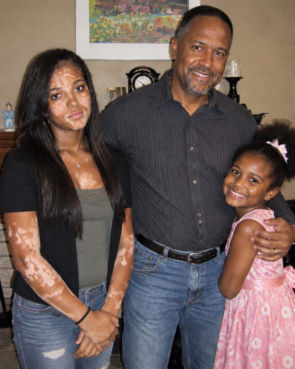 My dad proudly took my beautiful younger sister everywhere but always made me stay home—20 years later, he came to my birthday in tears with a box and said, "Before I die, you need to know why I treated you that way.