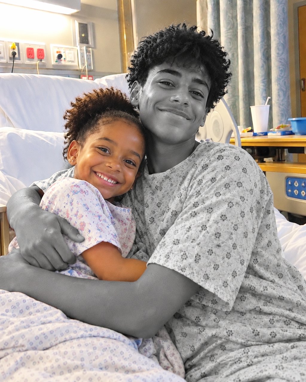 My son became an organ donor to save my 5-year-old daughter and died — on her 18th birthday, she received a card that said, "Happy birthday, little sister."