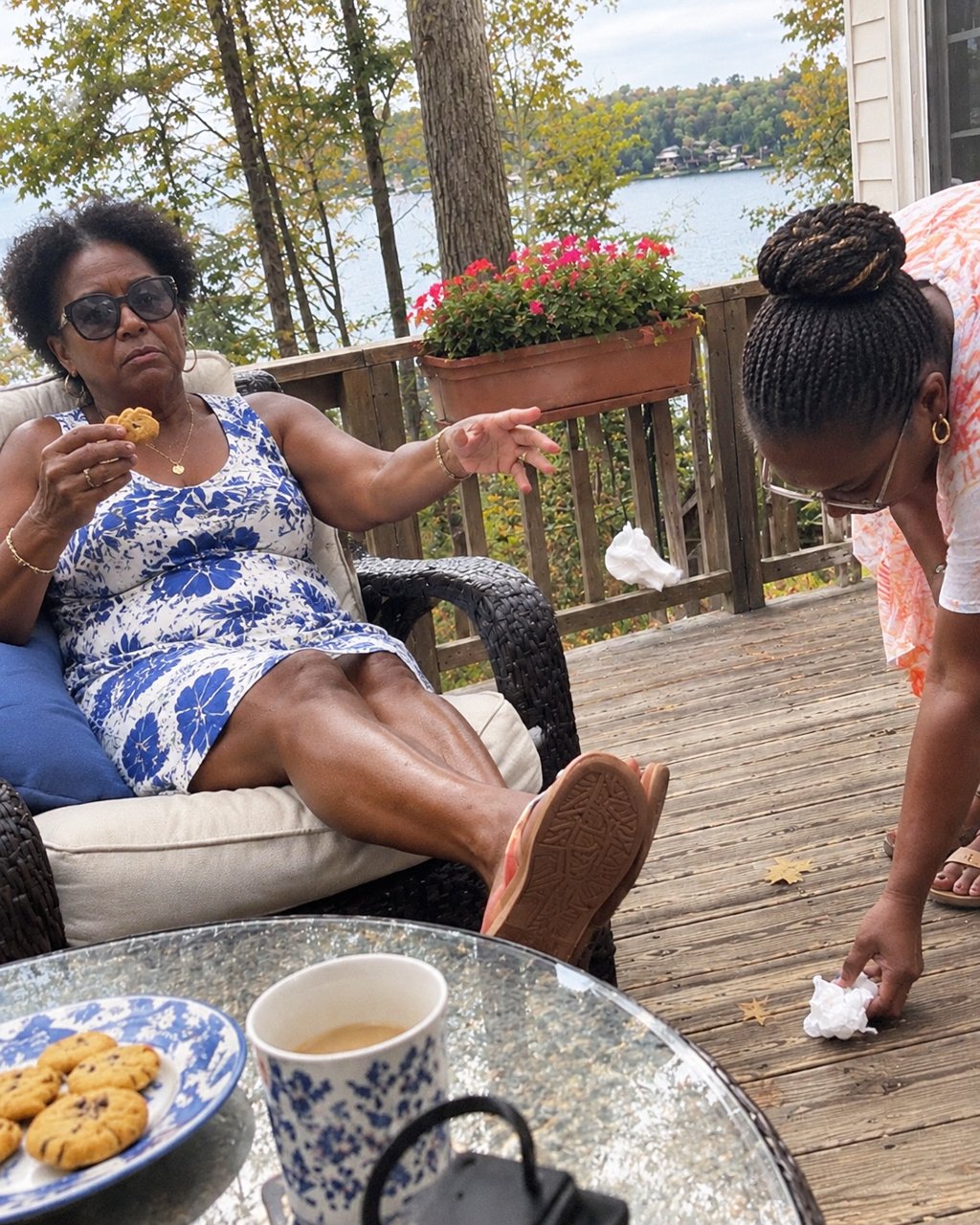 My mother-in-law treats my mom's lake house like a free luxury resort — we put up with it all summer, but when she told my mother to move her own geraniums because they were blocking her view from the lounger, I decided she needed a lesson she'd remember.