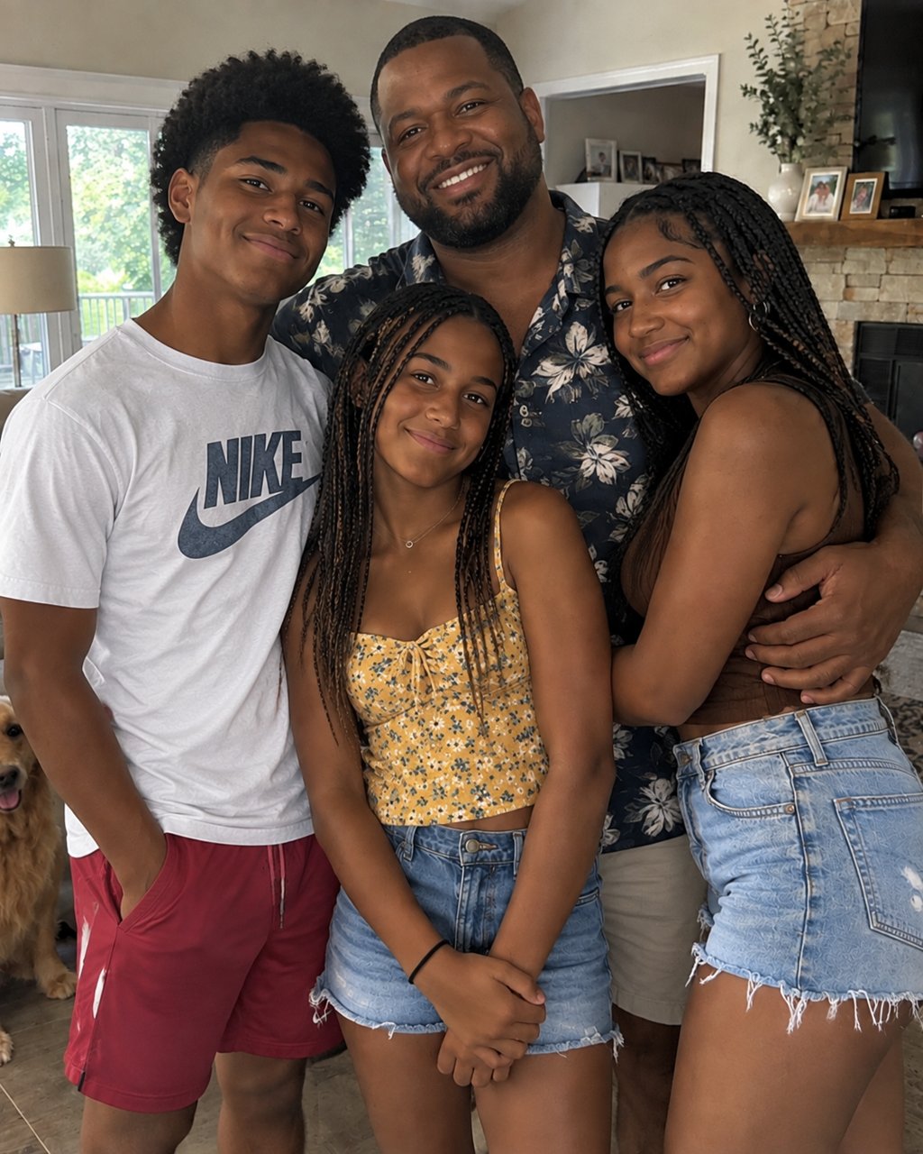 I promised my late wife I would continue raising her three kids as my own — but two years later, my youngest daughter looked at me and quietly said, "You need to know the truth about Mom."