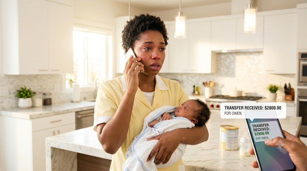 The millionaire followed his widowed housekeeper home after overhearing her beg her mother for $28, only to discover his family's attorney waiting at her door—and an old envelope that could change everything he knew about his own family.