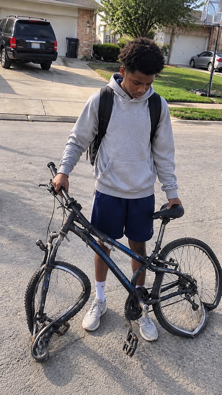 My name is Mark, and my twelve-year-old son, Jake, saved for almost a full year to buy his own mountain bike, mowing lawns and doing extra chores around the neighborhood every single weekend.