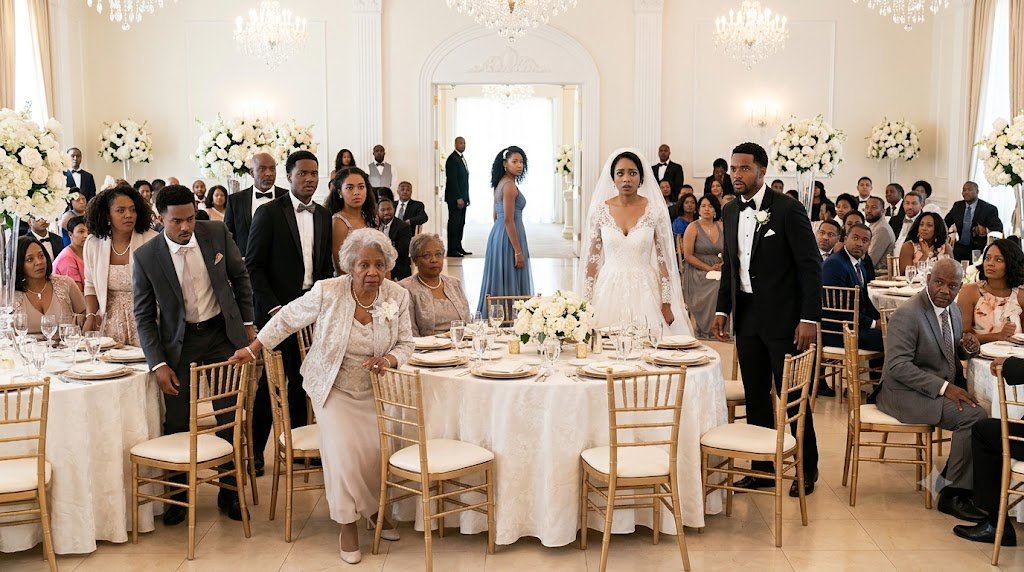 At my sister’s wedding reception, she removed my chair from the family table while almost two hundred guests were watching.