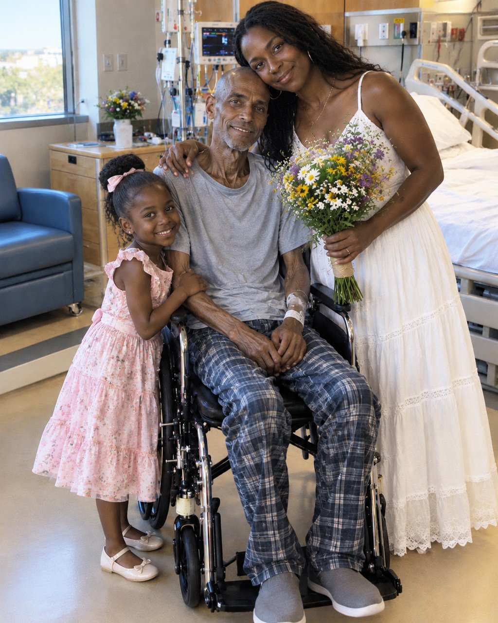 I married a dyjng single father because he begged me to raise his little daughter after he was gone — a year later, she handed me a box and said, "Dad told me to give this to you today."