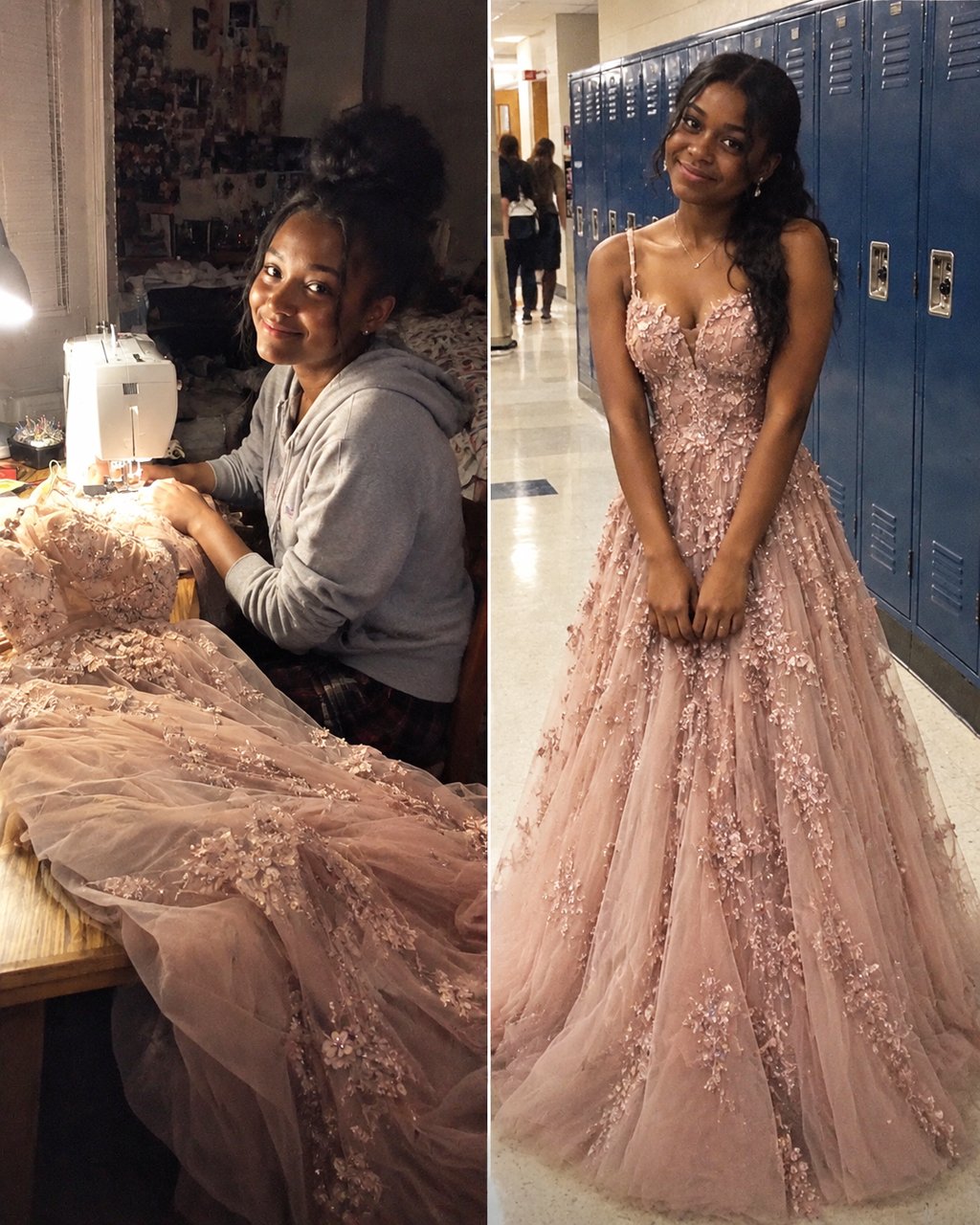 My 16-year-old daughter stayed up all night sewing a dress for her classmate — the next morning, the girl’s mother asked, "Do you know why she really did it?"