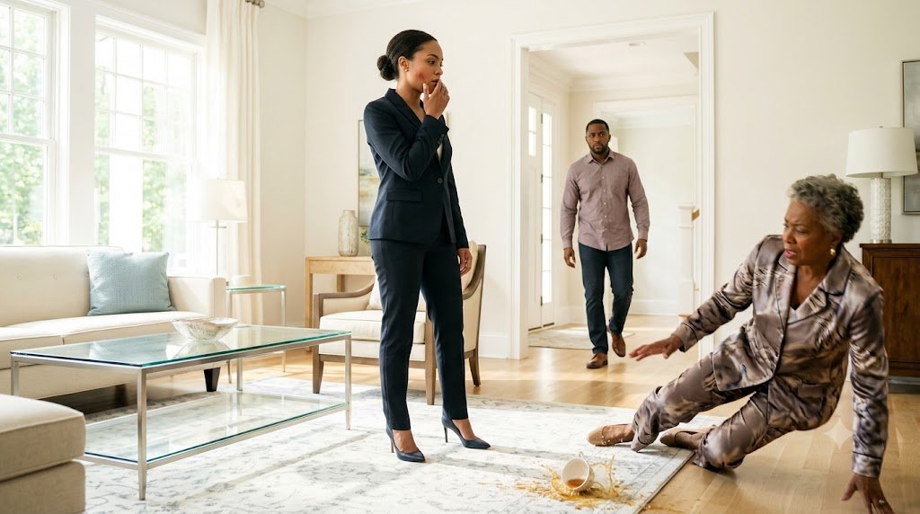 "Every month, I sent my mother-in-law 30,000 dollars “for her expenses,” but postponing just one payment was enough for her to sl@p me so hard that she split my lip.