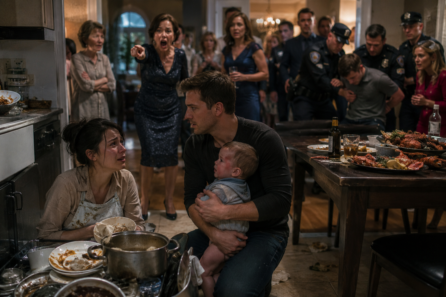 My Mother Said My Wife Was Only Good for Dishes—Then I Walked Through the Back Door